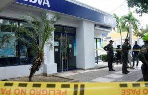 Asaltan Banco BBVA en el norte de Cali