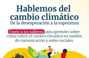 Invitación a Periodistas y Co-creadores a participar del taller ‘Hablemos del cambio climático’ este 9 de febrero