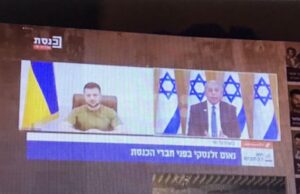 Zelenski evoca el Holocausto y pide a Israel frenar la «solución final» Rusa