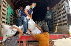 avanza la entrega de kits humanitarios para afectados por las lluvias