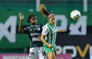 Deportivo Cali femenino goleó a Atlético Nacional en casa y mantuvo el liderato de la Liga