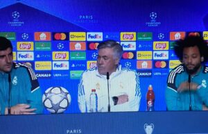 Rueda de prensa del Real Madrid previa a la final de la Champions League en París