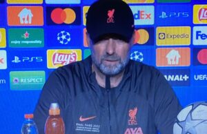 Rueda de prensa del Liverpool tras la la final de la Champions League en París