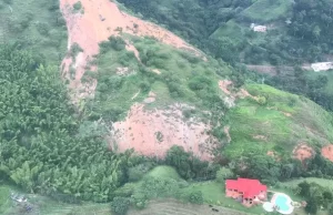 Con sobrevuelos la Gobernación hace seguimiento a los municipios con afectaciones por lluvias