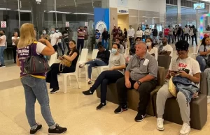 Oficina de Pasaportes fue escenario pedagógico para sensibilizar sobre violencias basadas en género