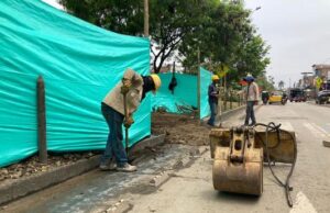 Recuperan separadores viales