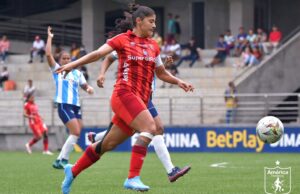 América de Cali femenino vapuleo a Real Santander