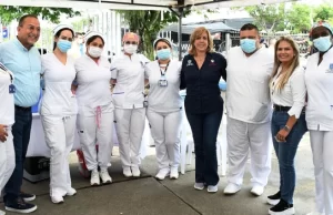 El ‘Tomas Uribe Uribe’ se destaca como uno de los puntos con más vacunación contra el COVID-19