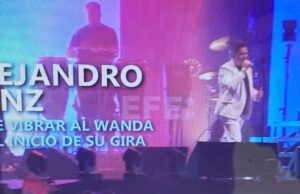 Alejandro Sanz hace vibrar al Wanda en el inicio de su gira