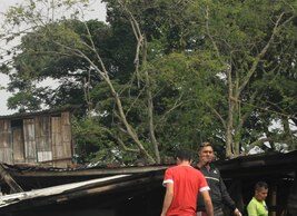 En Las Palmas, 14 hogares damnificados del incendio recibieron ayuda de la Alcaldía