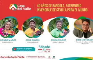 Festival Bandola, patrimonio invencible de Sevilla para el mundo en ‘Me Conecto con Mi Valle’