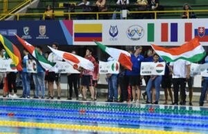 Sobria inauguración: Todo listo para inicio del Mundial de Natación con Aletas