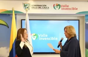 Magistrada de Sala Penal del Tribunal Superior del Distrito de Cali se posesionó ante la Gobernadora del Valle del Cauca