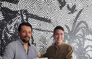 ‘Los Corteros’, un mural que representa la fuerza laboral y la transparencia del Valle del Cauca