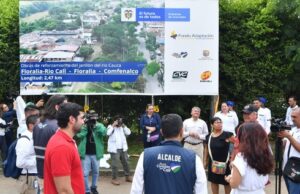 Inició reforzamiento del jarillón en Floralia, Comfenalco y Río Cali