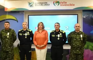 Gobernación otorga la Orden al Mérito Vallecaucano ‘Gran Cruz’ a las fuerzas Militares y de Policía