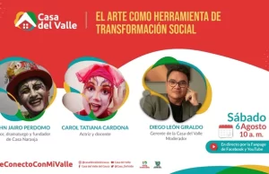 El arte como herramienta de transformación social este sábado en ‘Me Conecto con mi Valle’