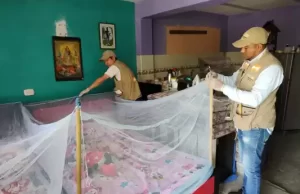 Con más de 400 toldillos impregnados de insecticidas, la UESVALLE busca proteger a habitantes de Andalucía de la malaria