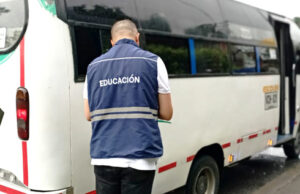 Sistema educativo oficial ya tiene operador de transporte escolar