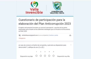 Vallecaucanos podrán aportar a la actualización del Plan Anticorrupción y Atención al Ciudadano 2023