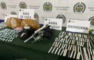 Policía neutraliza microtráfico en la Comuna 15