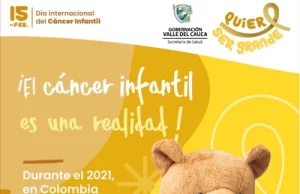 La Gobernación del Valle se une al Día Internacional de lucha contra el Cáncer Infantil
