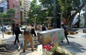 Operativos de recuperación del espacio público devuelven la tranquilidad en el Parque de las Tortugas