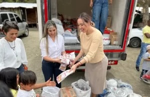 Valle Invencible llega con ayudas para 100 familias afectadas por las lluvias en siete municipios