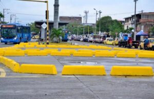 Autoridades instaurarán denuncia contra ciudadanos que vandalizaron separadores viales