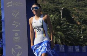 Carolina Velásquez, oro en la Copa América de Triatlón