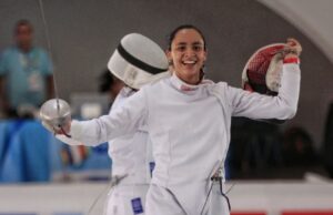 María Jaramillo, la más destacada en la Copa Mundo de Espada