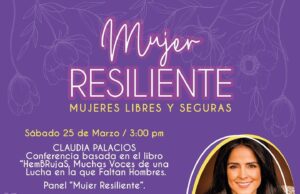 Mujeres seguras y libres: Foro con la periodista Claudia Palacios
