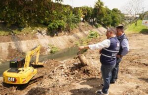 300 toneladas de residuos se han retirado del Canal Oriental de aguas lluvias