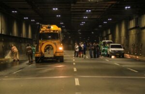 Una tonelada residuos sólidos se recogió en el túnel mundialista