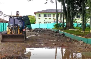 Con el inicio de las obras de remodelación, el Parque Simón Bolívar de Ginebra se prepara para su transformación