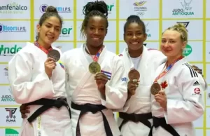 Destacada actuación de vallecaucanos en el Open Panamericano de Judo realizado en Medellín