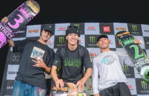 Dos colombianos en el podio del Rey de Reyes de skateboardin