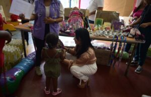 Niños y niñas del CDI Llano Verde se benefician con donación de la Secretaría de Gobierno