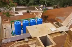 Obras de acueducto y tratamiento de aguas residuales que realiza la Gobernación en el Ecoparque de Pance avanzan en un 73%