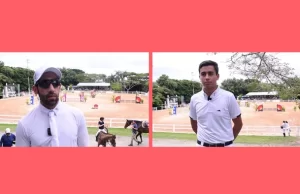 Los jinetes de ecuestre Henry Cuevas y Simón Otero, con la mira puesta en los Juegos Nacionales