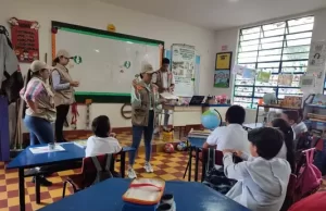 ‘Escuelas Saludables’ promueve el cuidado del ambiente en los niños y niñas de zonas veredales
