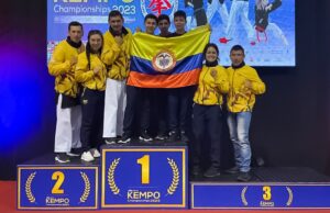 Colombia registró 20 medallas en el Mundial de Kempo