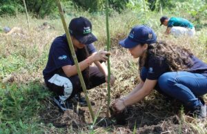 Con 120 árboles plantados se celebró el Día del Árbol, en el Corazón de Pance