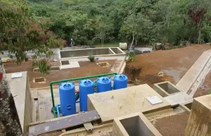 Obras de acueducto y tratamiento de aguas residuales del Ecoparque Pance avanzan en un 90% de ejecución