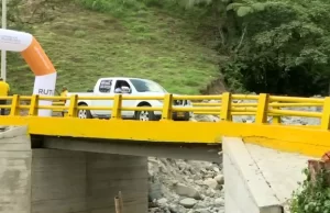 Productos agrícolas y turismo ya circulan entre La Habana y Alaska con la entrega del nuevo puente construido por la Gobernación