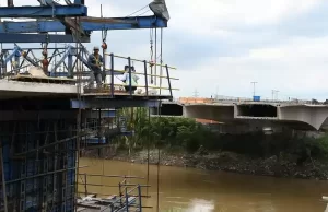 Gobierno del Valle continúa monitoreando los avances del nuevo puente de Juanchito y la doble calzada Cali-Candelaria