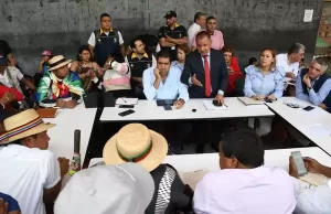 Gobierno del Valle mantiene compromisos con comunidades indígenas de Florida