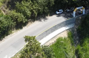 Nuevo muro de contención garantiza la movilidad de 35 mil personas que circulan a diario entre Trujillo y Riofrío