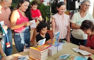 ‘Mi norte es el sur’ de la escritora española Yamila Fakhouri, protagonistas en la Biblioteca Departamental