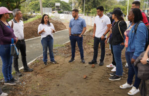 La nutria del Río Cali, también se fue de recorrido por las obras de Parque Pacífico